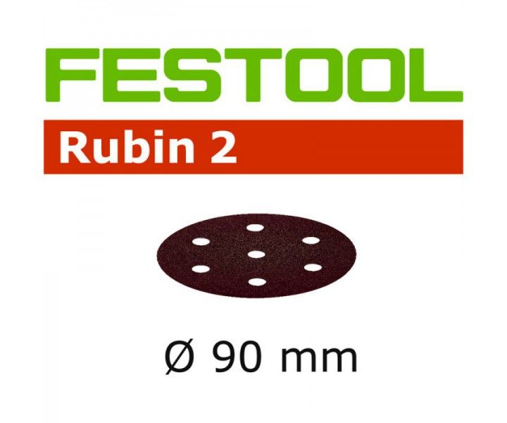 Фото Материал шлифовальный Festool Rubin II P 80, компл. из 50 шт. STF D90/6 P 80 RU2/50 в интернет-магазине ToolHaus.ru