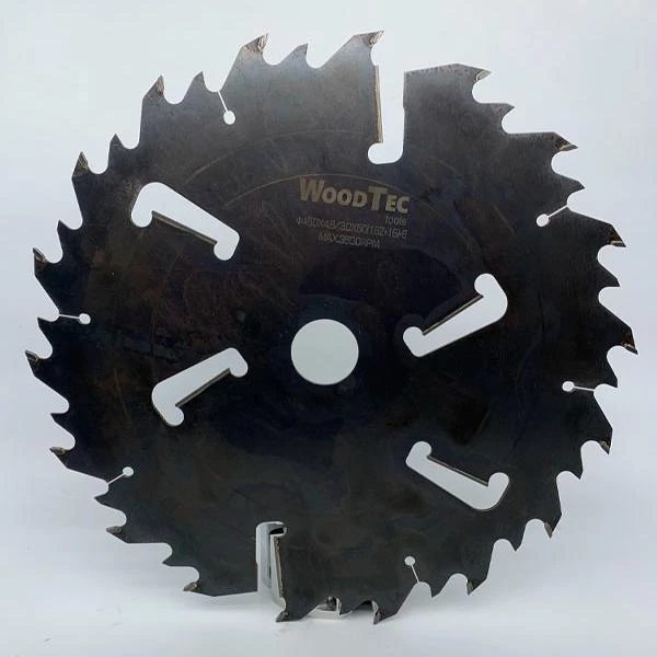 Фото Пила дисковая Ø350 х 50 х 4,0/2,5 Z = 18 + 18 + 4 WoodTec в интернет-магазине ToolHaus.ru